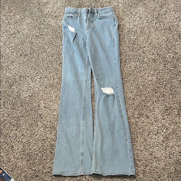 Forever 21 women’s Light Denim Jeans size 24 EUC - Picture 6 of 6